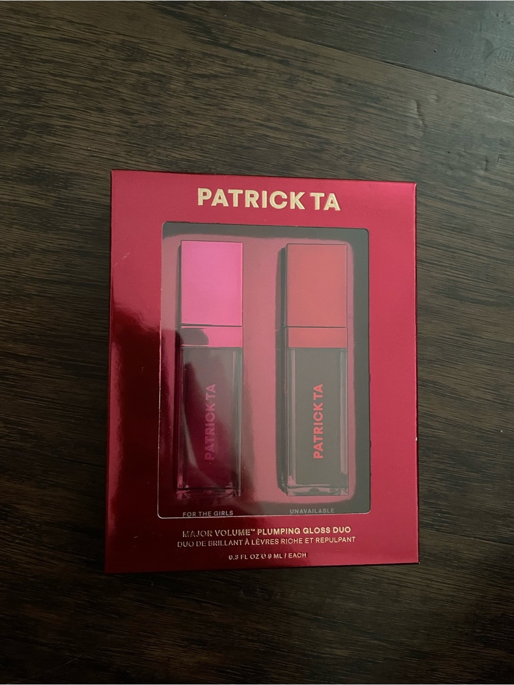 Patrick Ta Pink & Coral Plumping Lip Gloss Duo